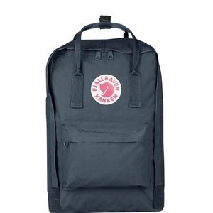 Graphite Fjallraven Kanken “Big” Backpack.